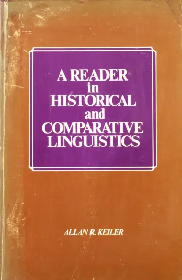 Cover of Readings in Historical and Comparative Linguistics
