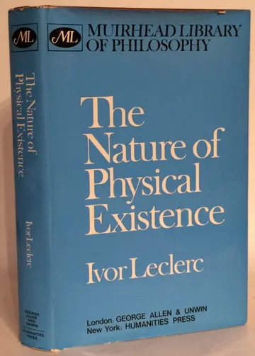 Cover of Nature of Physical Existence
