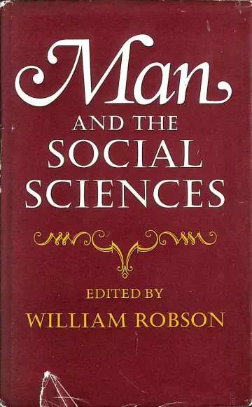 Cover of Man and the Social Sciences