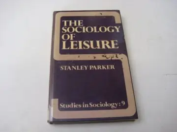 Cover of Sociology of Leisure