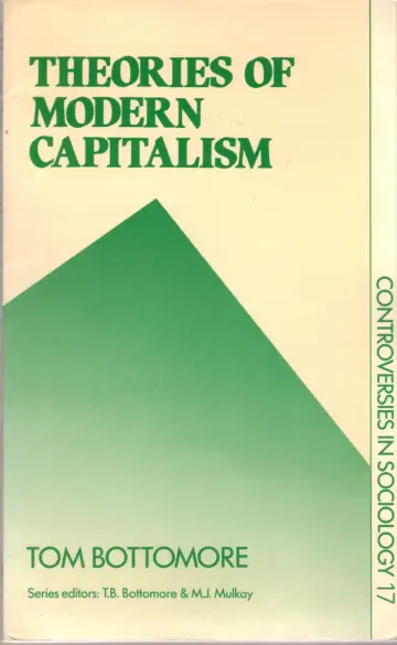 Cover of Theories of Modern Capitalism