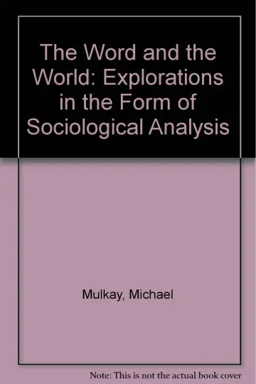 Cover of The Word and the World