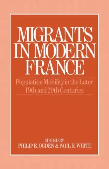Cover of Migrants in Modern France
