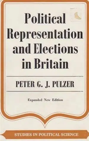 Cover of Political Representation and Elections in Britain