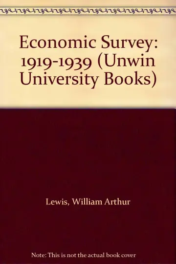 Cover of Economic Survey, 1919-39