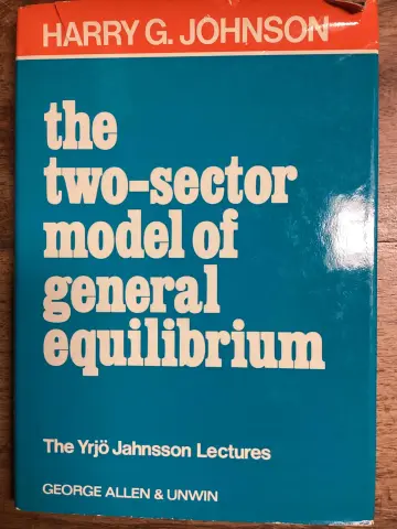 Cover of Two Sector Model of General Equilibrium