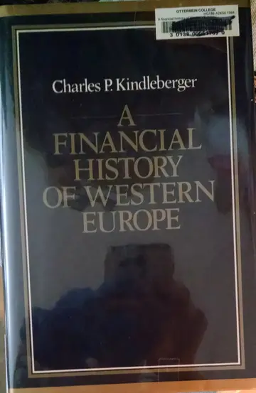 Cover of Financial History of Western Europe