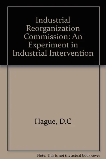 Cover of Industrial Reorganization Commission