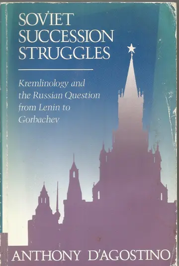 Cover of Soviet Succession Struggles