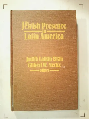 Cover of The Jewish Presence in Latin America