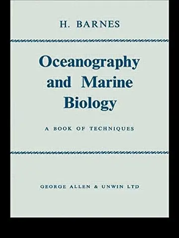 Cover of Oceanography and Marine Biology