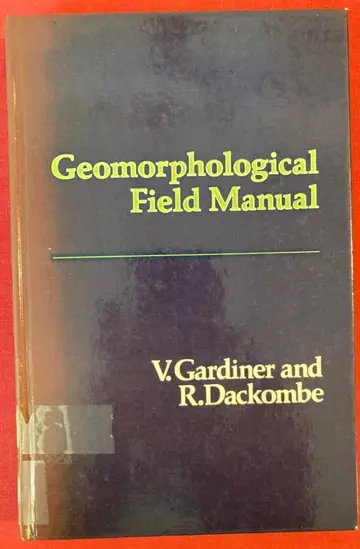 Cover of Geomorphological Field Manual