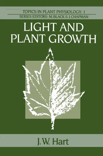 Cover of Light and Plant Growth