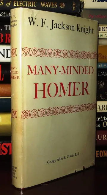 Cover of Many Minded Homer