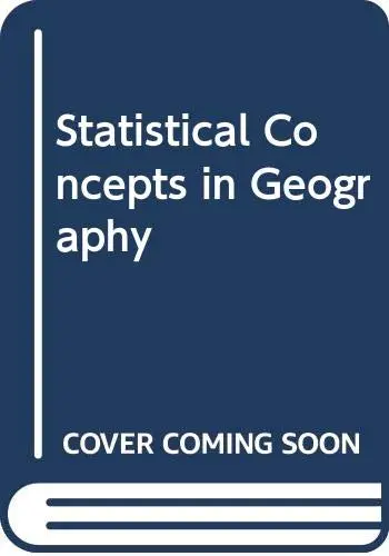 Cover of Statistical Concepts in Geography