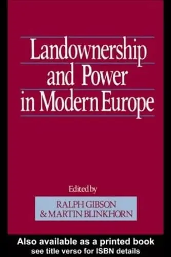 Cover of Landownership & Power Mod Eur