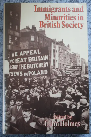 Cover of Immigrants and Minorities in British Society