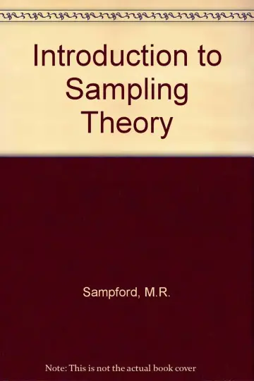 Cover of Introduction to Sampling Theory