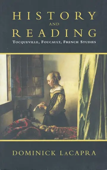 Cover of History and Reading