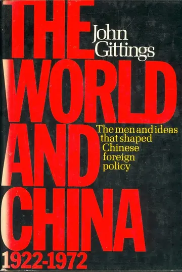 Cover of The world and China, 1922-1972