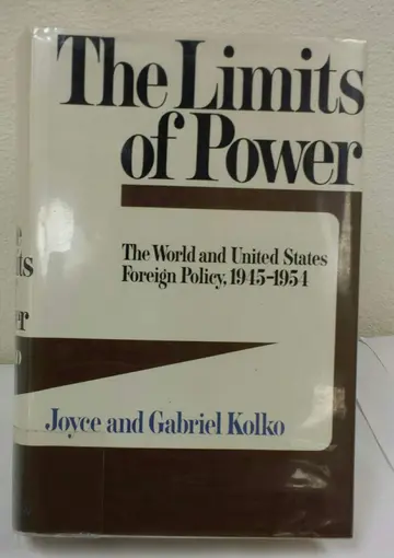 Cover of The limits of power