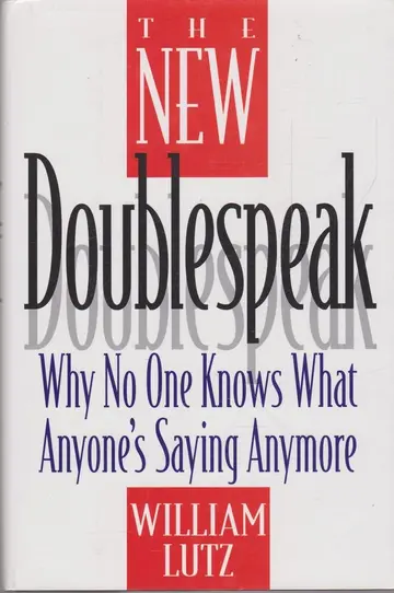 Cover of The New Doublespeak