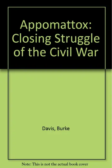Cover of Appomattox