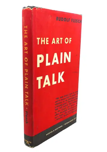 Cover of Art of Plain Talk