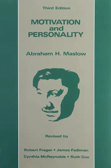 Cover of Motivation and Personality