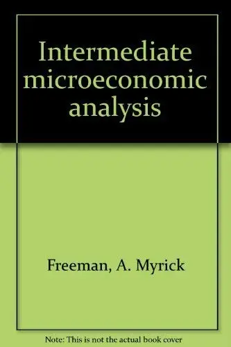 Cover of Intermediate microeconomic analysis