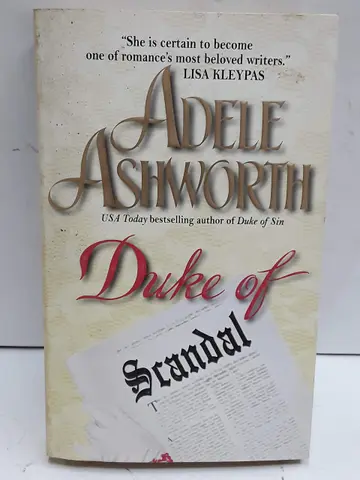 Cover of Duke of Scandal