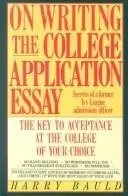 Cover of On Writing the College Application Essay