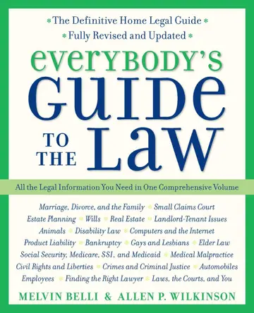 Cover of Everybody's Guide to the Law