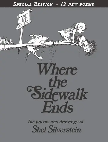 Cover of Where the Sidewalk Ends Special Edition with 12 Extra Poems
