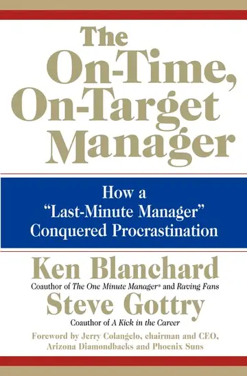 Cover of The On-time, On-target Manager