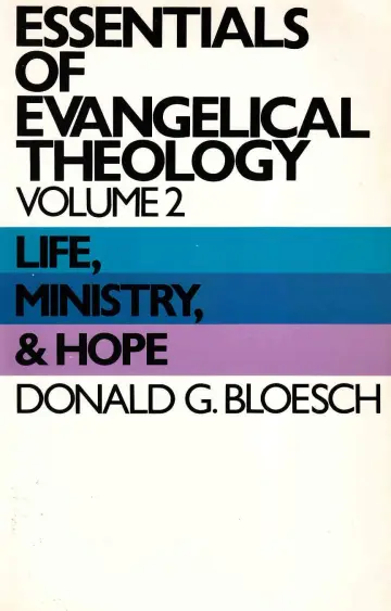 Cover of Essentials of Evangelical Theology