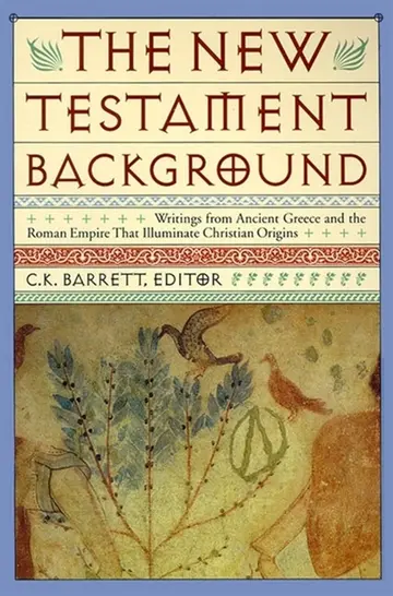 Cover of The New Testament Background
