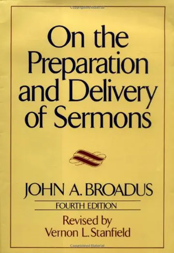 Cover of On the Preparation and Delivery of Sermons
