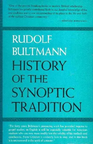 Cover of History of the Synoptic Tradition