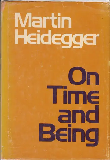 Cover of On time and being