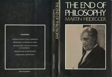 Cover of The End of Philosophy