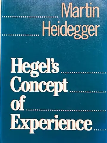 Cover of Hegel's Concept of Experience