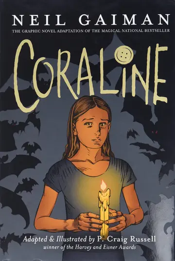 Cover of Coraline Graphic Novel