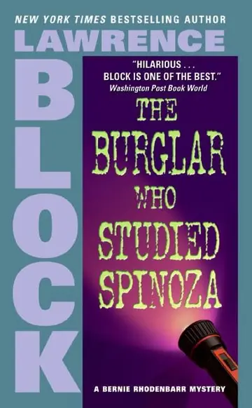 Cover of The Burglar Who Studied Spinoza