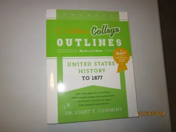 Cover of United States History to 1877