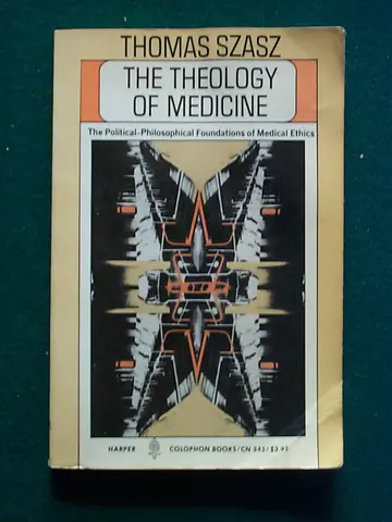 Cover of The theology of medicine