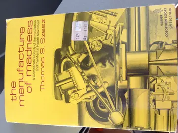 Cover of The manufacture of madness