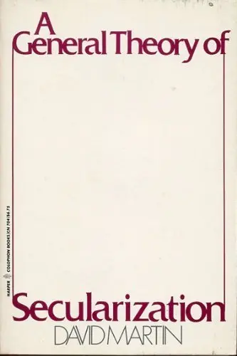 Cover of A general theory of secularization
