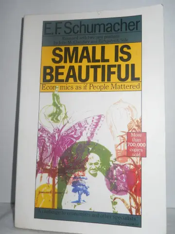Cover of Small Is Beautiful