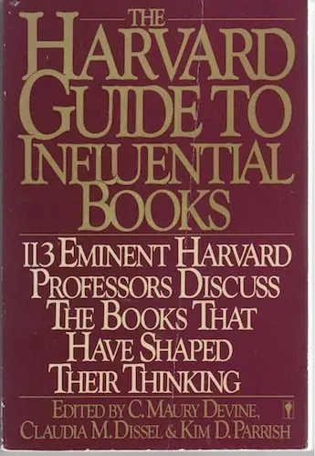 Cover of The Harvard Guide to Influential Books